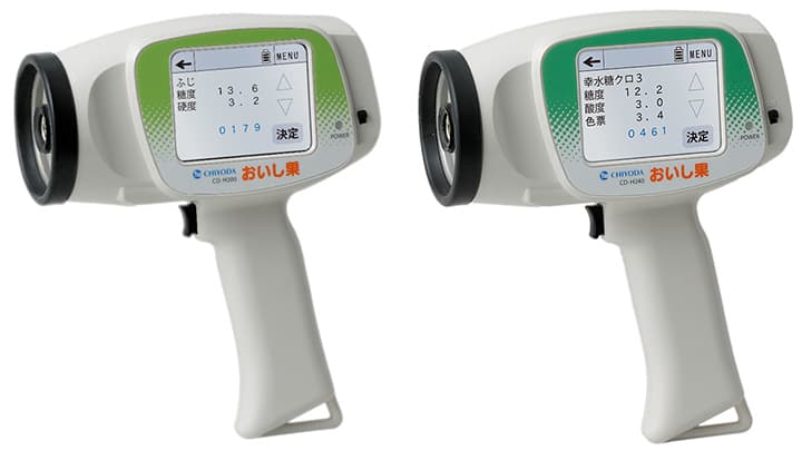 非破壊測定器「おいし果」商談展「アグリクロス」に出展　千代田電子工業