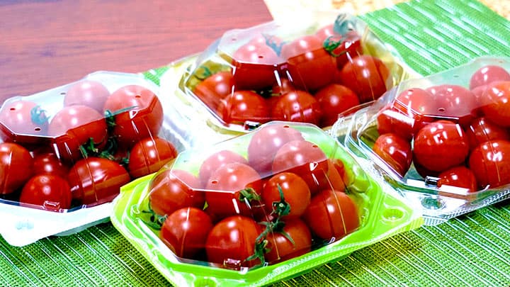 詰めやすく開閉しやすい「PSクリアルーフ」全4色を発売　エフピコチューパ