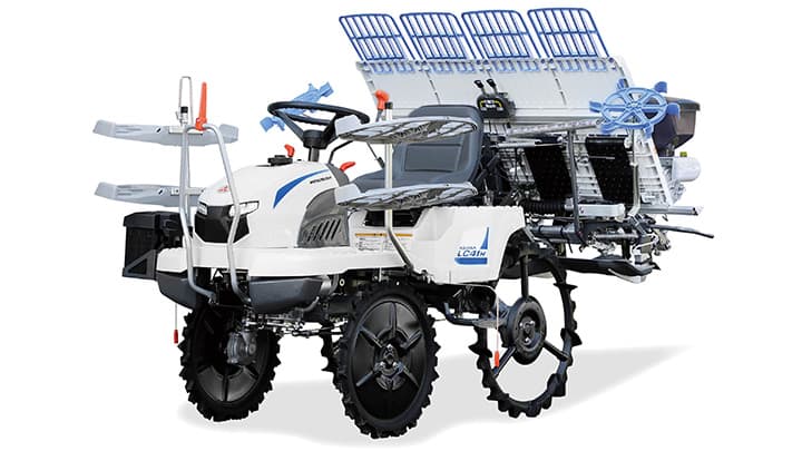 乗用田植機4条モデルのレンタルサービス開始　唐沢農機サービス