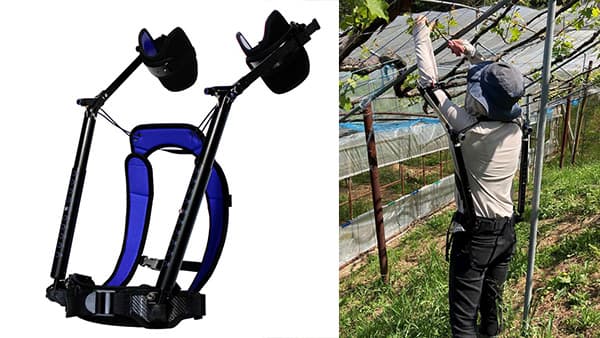 腕上げ作業用アシストスーツ「TASK AR」最新機種発売　ダイドー