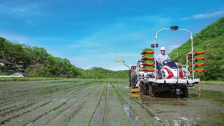 稲作を省力化・低コスト化する田植機「YR-DAシリーズ」発売　ヤンマー