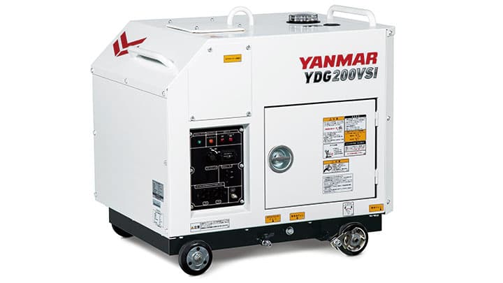 ディーゼルインバータ発電機「YDG200VSi」発売　ヤンマー建機