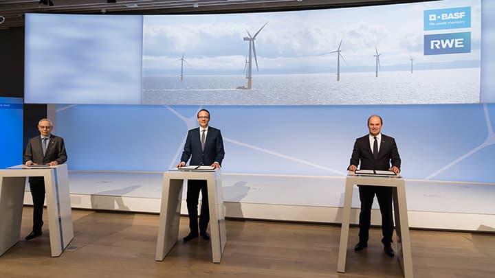 気候保護に向け新技術で協力　排出量ゼロの水素製造へ基本合意書を締結　BASF×RWE