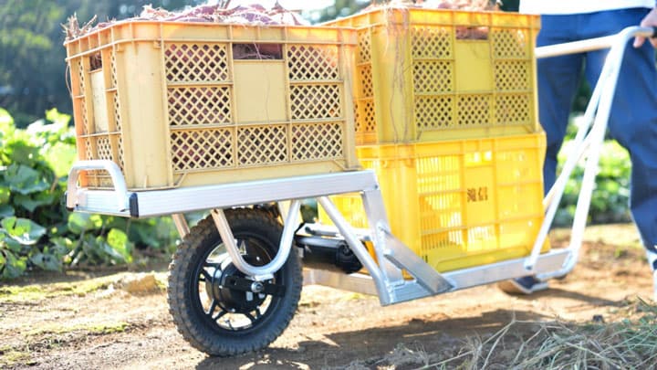 ねこ車電動化キット「E-Cat Kit」コンテナとセットで販売開始　CuboRex