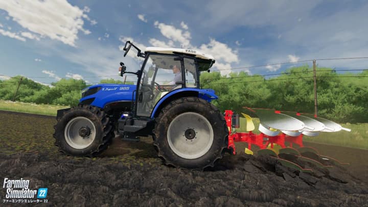 国産初　井関のトラクタ「TJV985」が「ファーミングシミュレーター 22」に登場