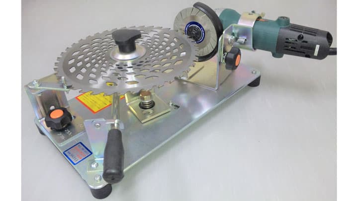 草刈り刃研磨機 「らくらくケンマ」　1月1日から値上げ　新興工業