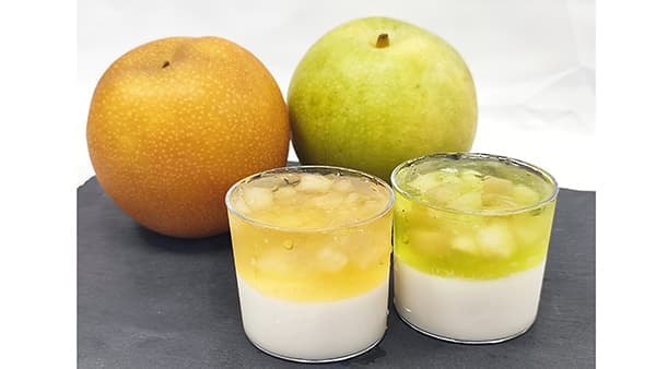 ＪＡ鳥取中央東郷梨選果場とコラボ　鳥取特産「梨」の新スウィーツ誕生　米子髙島屋