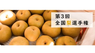 梨NO.1決定「第3回 全国梨選手権」9月11日開催　日本野菜ソムリエ協会
