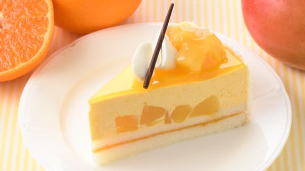 旬のフルーツがゴロッと　ビタミンカラーのスイーツ3種　期間限定で登場　銀座コージーコーナー