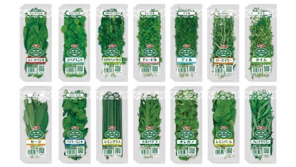 フレッシュハーブ　パック14品をリフレッシュ　エスビー食品