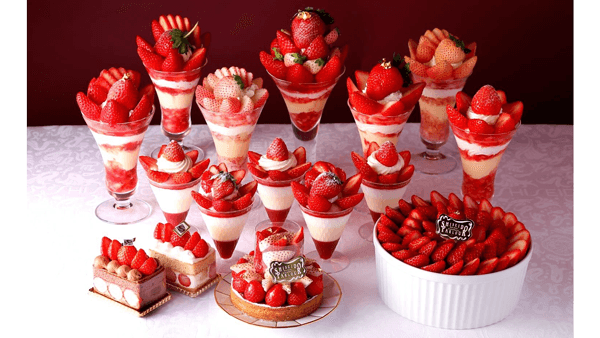 「スペシャルストロベリーデー2024」資生堂パーラー銀座本店サロン・ド・カフェで開催