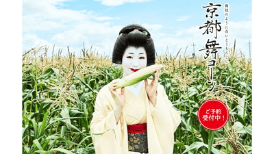 フルーツのような白いとうもろこし「京都舞コーン」予約開始