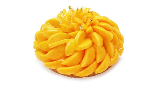 最旬の山梨県ＪＡふえふき産「黄金桃」をケーキで「桃フェア 第二弾」開催　カフェコムサ