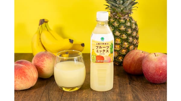 もったいないバナナ使用「ファミマル フルーツミックス 500ml」発売　ファミリーマート