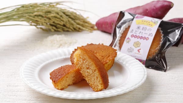 茨城大学、HYKと産学連携　干し芋残渣で「米粉のまどれーぬ」共同開発　クラダシ