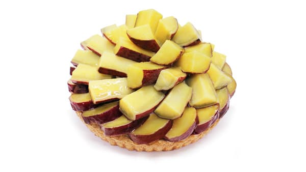 茨城県鉾田市産さつまいも「旭甘十郎」のケーキ登場　カフェコムサ