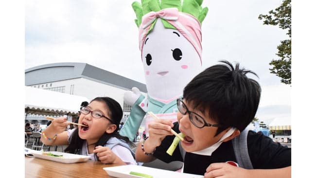 秋田県能代市のブランド農産物"白神ねぎ"堪能「白神ねぎまつり2022」開催