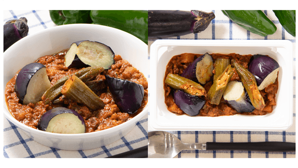 ＪＡ京都中央とコラボ「京都茄子」と「京おくら」使用"辛口キーマ"新発売　ファンデリー