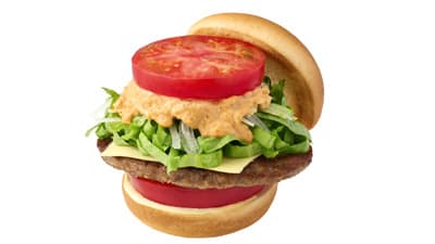 広島県「芸北トマト」使用　限定ハンバーガー発売　モスバーガー