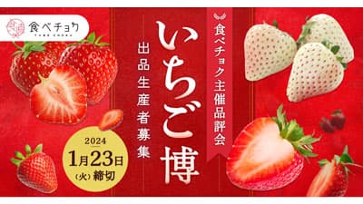 いちごの品評会「食べチョクいちご博2024」出品生産者を募集　食べチョク