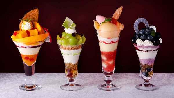 「資生堂パーラー 銀座本店サロン・ド・カフェ」真夏のパフェフェア開催