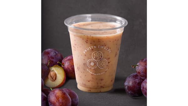 「フルーツの森 あお森」とコラボ第2弾　青森県産「生プルーン」贅沢スムージー発売　青木フルーツ