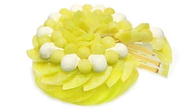 静岡県産「マスクメロン」使用　期間限定ショートケーキ登場　カフェコムサ
