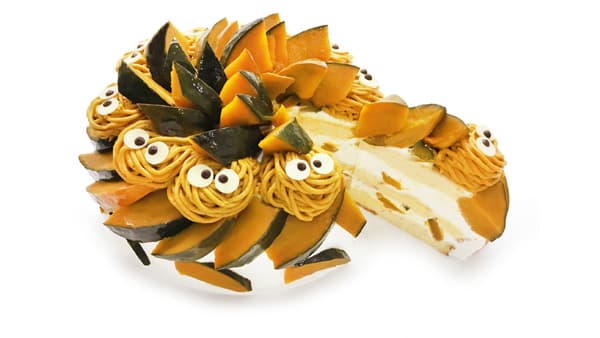 ハロウィン限定「かぼちゃのショートケーキ」を販売　カフェコムサ