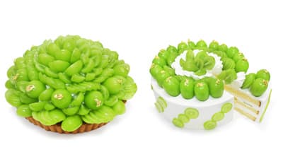 「シャインマスカットフェア」期間限定のケーキ2種類が登場　カフェコムサ