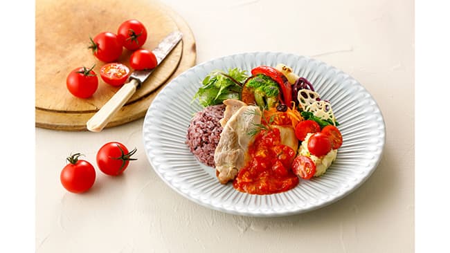 タニタと組み高糖度トマトのコラボメニュー提供　ＯＳＭＩＣ