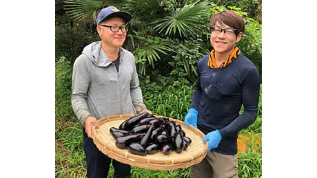 自家採種約40%達成　農薬・化学肥料不使用の自然栽培野菜　翔栄ファーム前橋農場