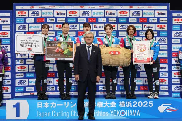 女子優勝の「フォルティウス」