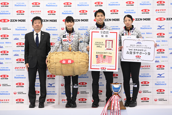 優勝した「松村・谷田」（写真提供：JCA/H.IDE）