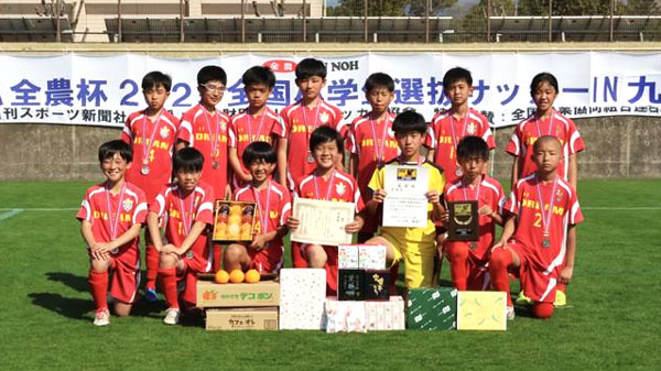 準優勝の長崎ドリームFCジュニア