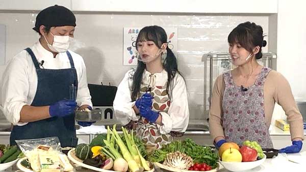 AKB48チーム8が東北食材で料理対決「第4回とうほく未来Genkiクッキング」配信　ＪＡ全農