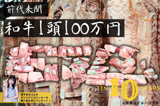 10周年記念！牛一頭まるごと食べつくしセット【業務用】