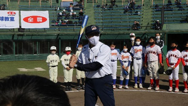 ＪＡ全農主催「WCBF少年野球教室」富山市で9 月3日に開催