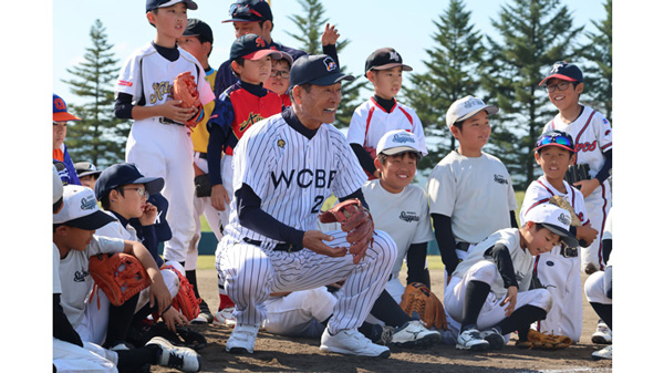 中畑清氏ら元プロ野球選手が熱血指導「ＪＡ全農WCBF少年野球教室」会津若松市で開催