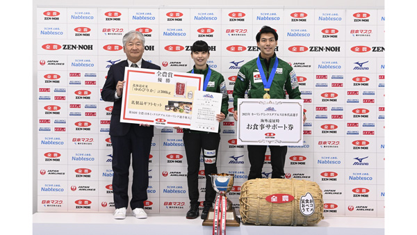 第16回全農日本ミックスダブルスカーリング選手権大会「松村・谷田」チームが日本代表に決定