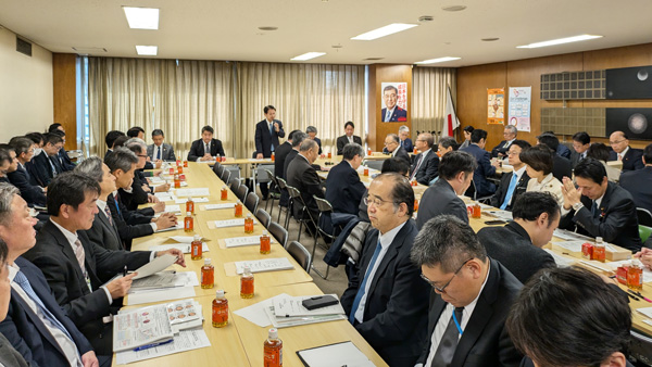 12月11日に開かれた自民党の食料安全保障強化本部