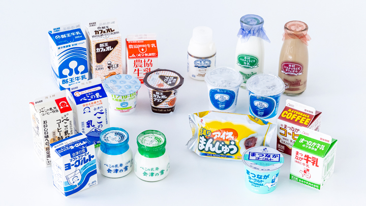 BEAMS JAPAN（新宿）で販売予定の福島県の乳業メーカーによる19製品