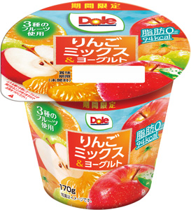 期間限定の「Dole®りんごミックス＆ヨーグルト」