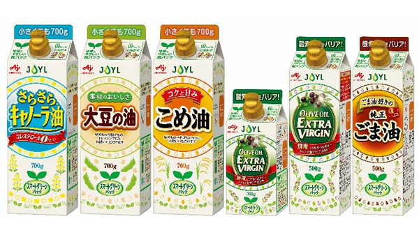 紙パックの食用油「スマートグリーンパック」が「食品包装部門賞」受賞　J-オイルミルズ