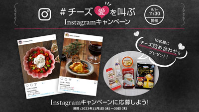 「＃チーズ愛を叫ぶ-Instagram-キャンペーン」実施中　雪印メグミルクs.jpg