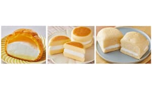 新潟県産「ル レクチェ」、米粉を使用　シュークリームなど新発売　ローソン