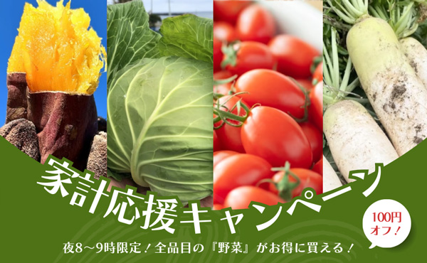 野菜価格高騰　野菜がお得に購入できる家計応援キャンペーン実施中　ポケットマルシェ_2.jpg