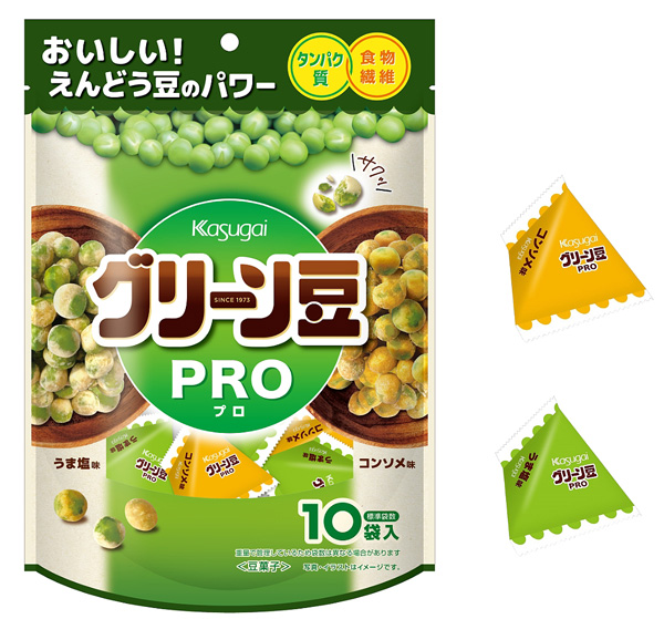 えんどう豆パワーをおいしく「グリーン豆PRO」新発売　春日井製菓.jpg