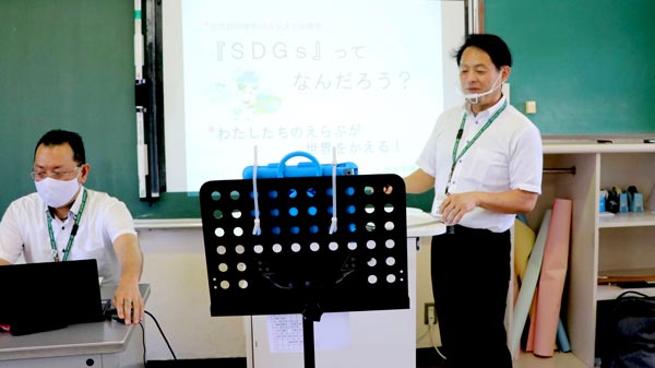 高崎市立寺尾中学校でSDGs学習会を開催　パルシステム群馬