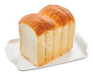 国産米粉70%配合した「国産米粉と小麦の食パン」