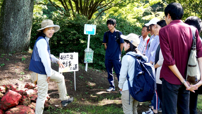 富良野自然塾東京校（国営昭和記念公園）での実施風景